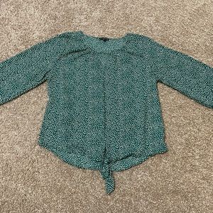 Beacon - Casiya Tie Front Blouse